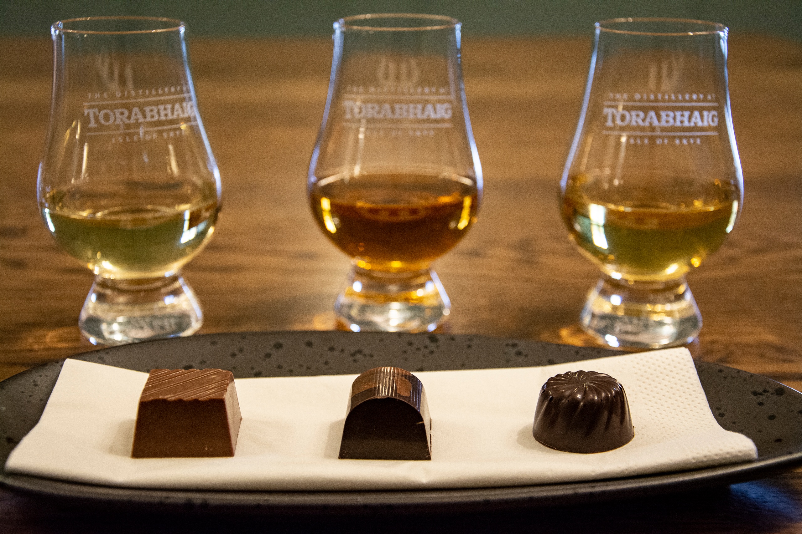 Torabhaig  : Whisky & Chocolate Pairing Tour