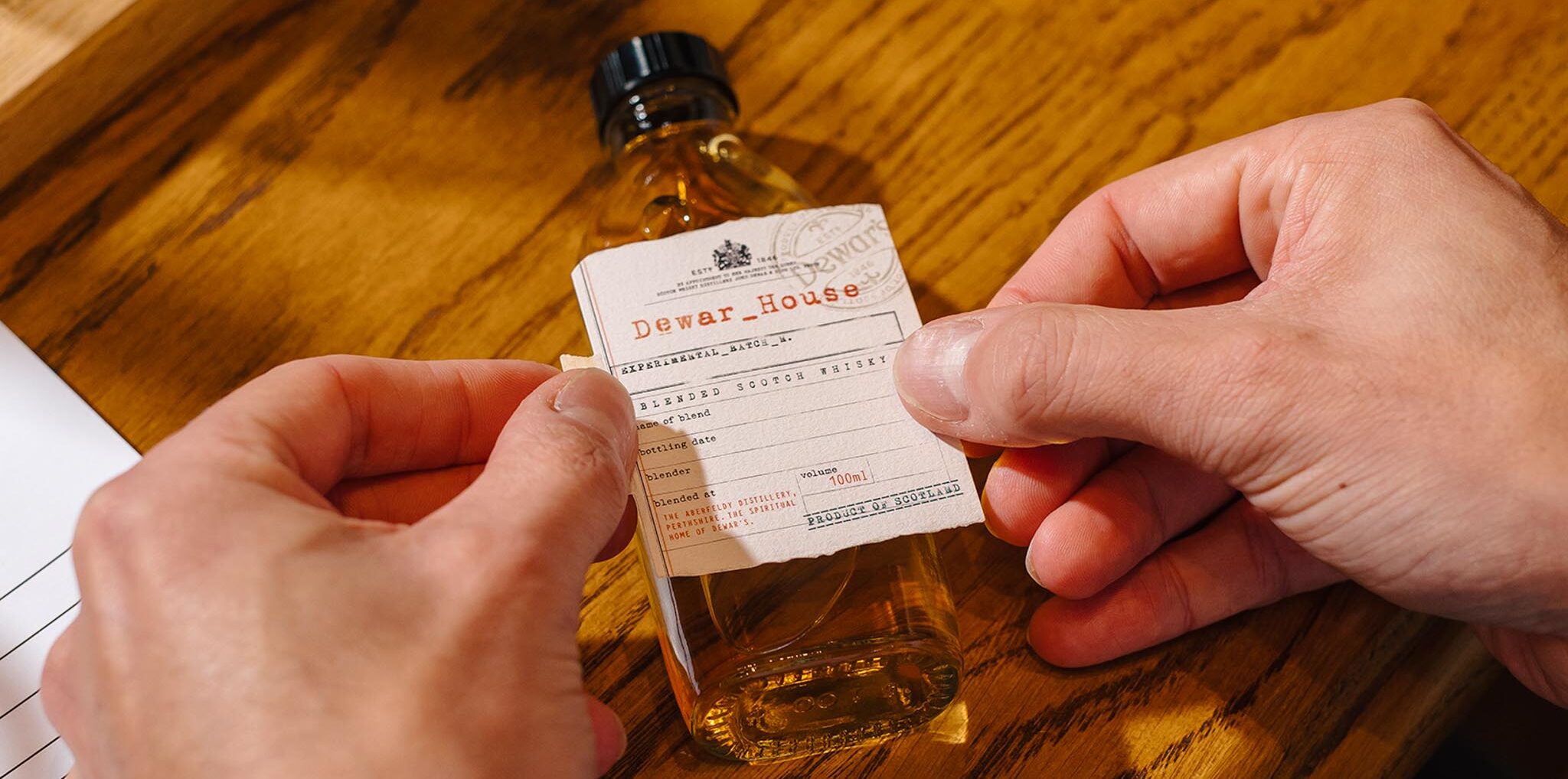 Dewar's Whisky Blending Experience